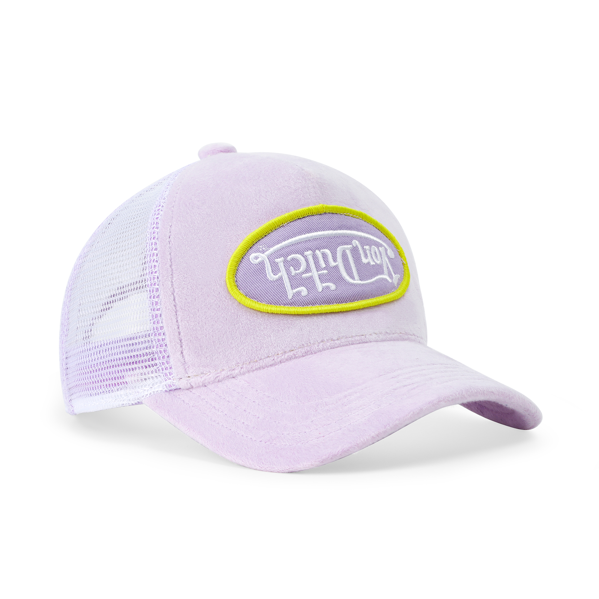 Von Dutch Kids Velvet Trucker Hat - Light Purple - Image 6