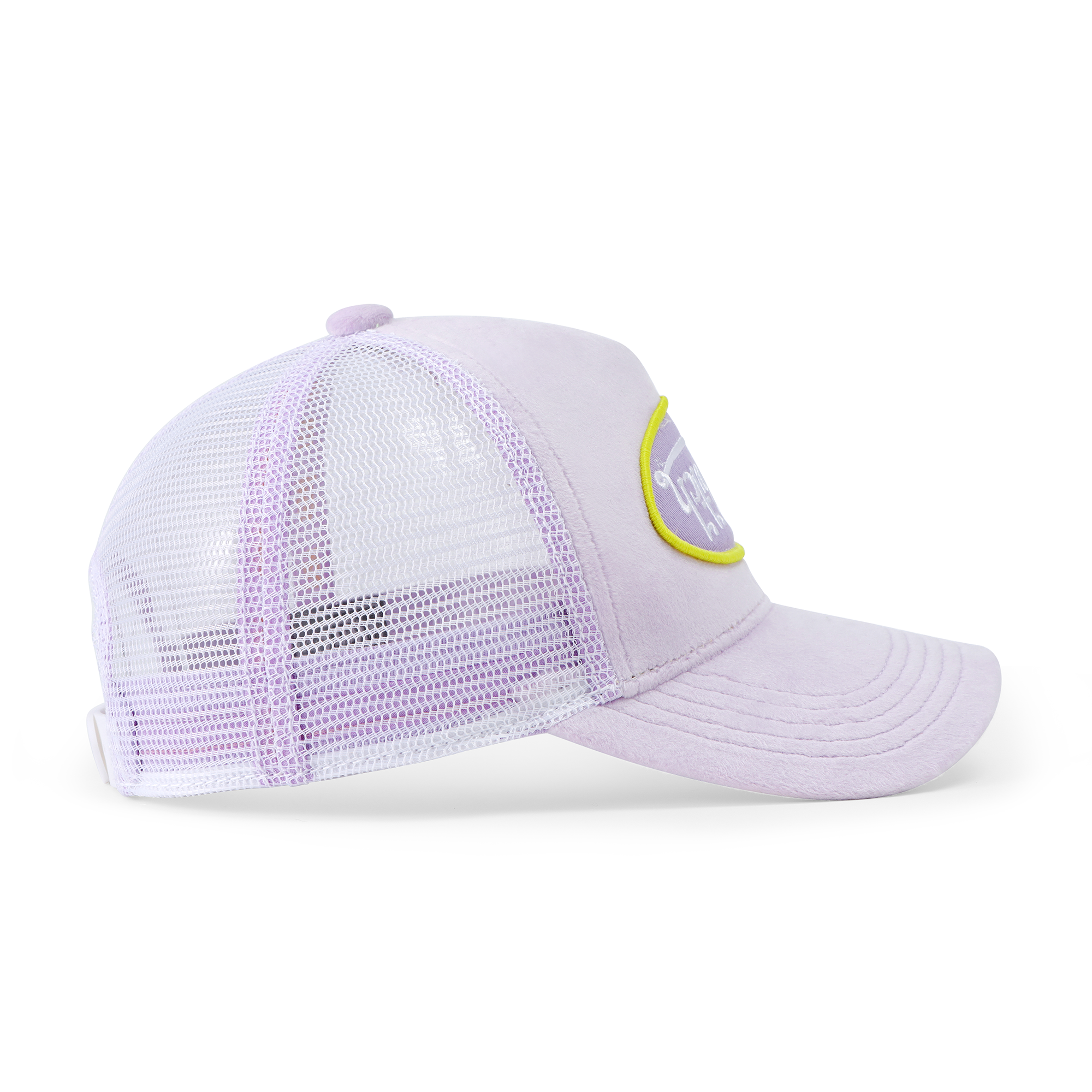 Von Dutch Kids Velvet Trucker Hat - Light Purple - Image 3