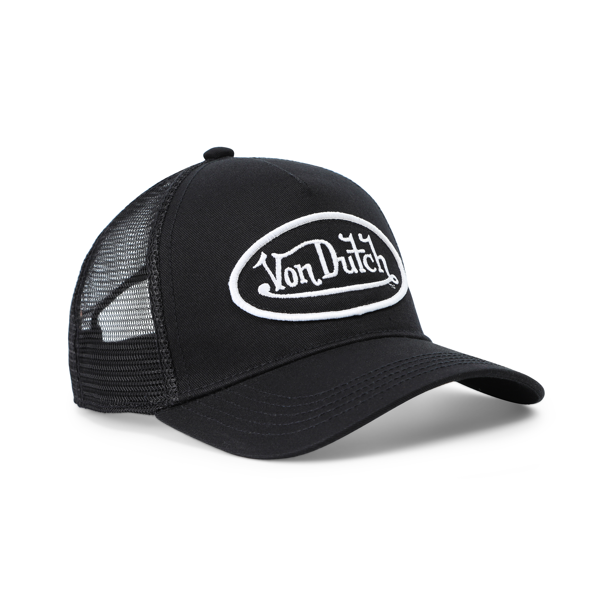 Von Dutch Kids Classic Trucker Hat - Black & White 51 - Image 4