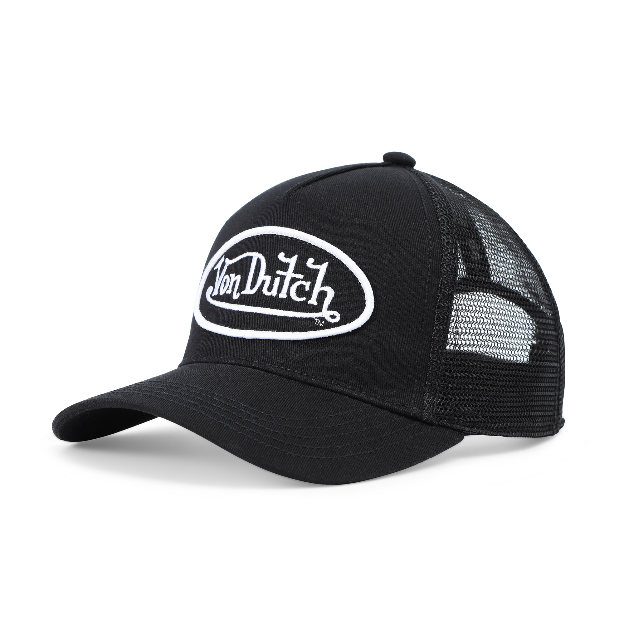Von Dutch Kids Classic Trucker Hat - Black & White 51 - Image 7