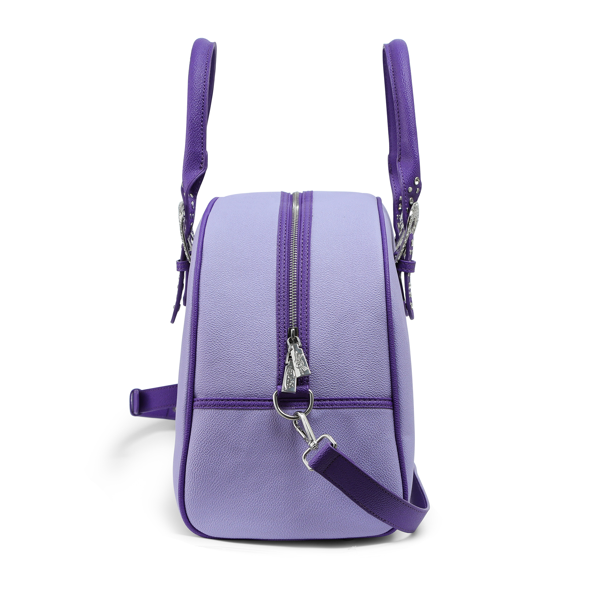 Von Dutch Purple & Lavender Duffle Bowling Bag - Image 4