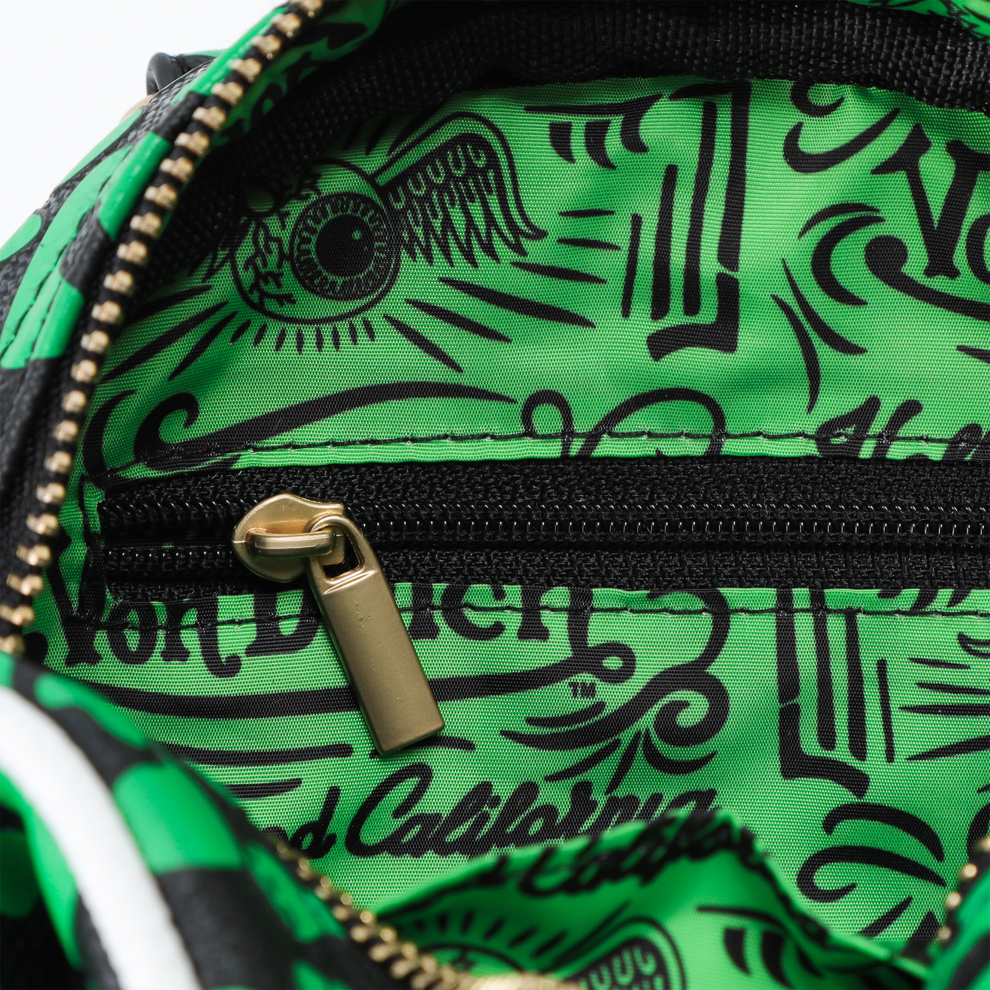 Von Dutch Mini Bowling Bag - Lime Green Cheetah - Image 8