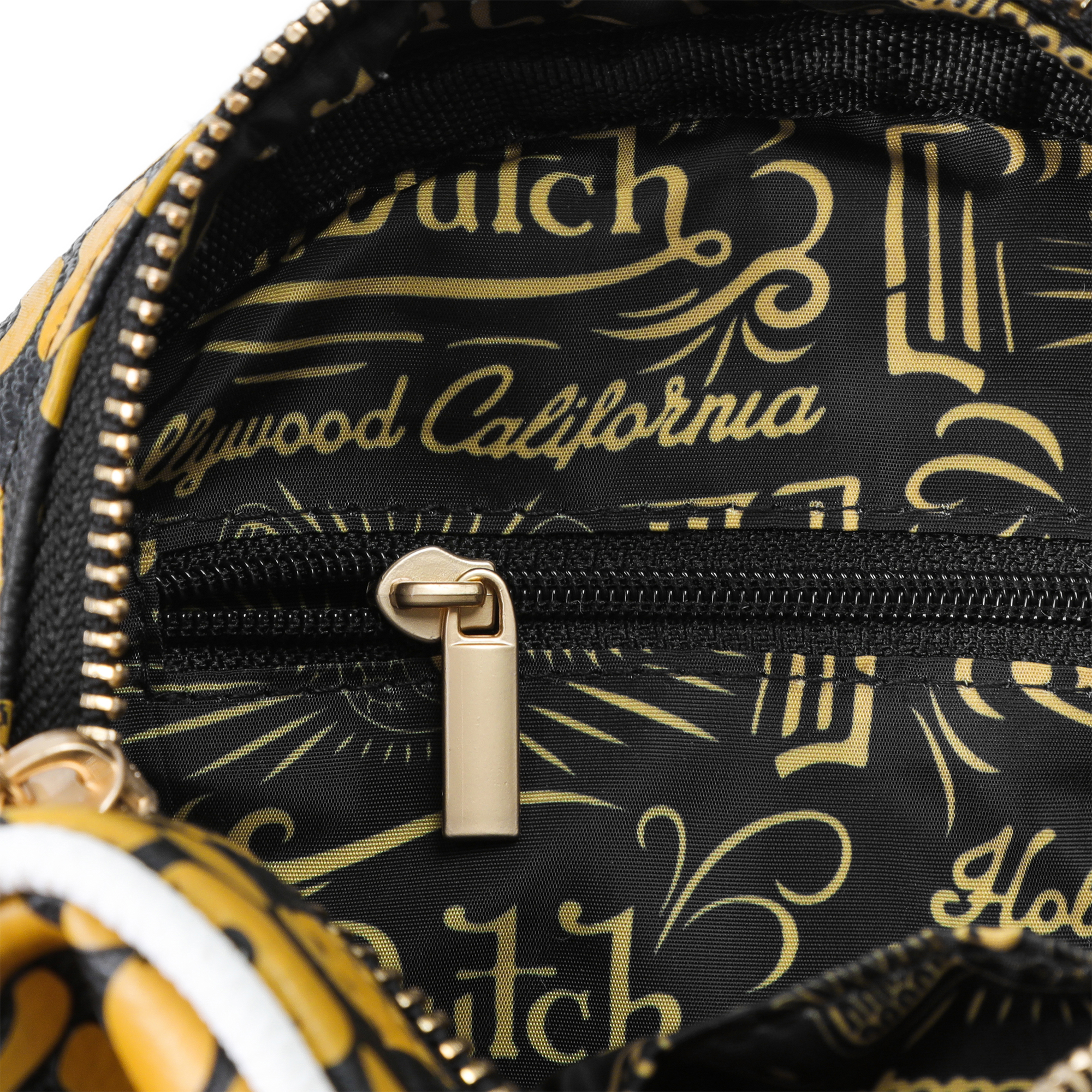 Von Dutch Mini Bowling Bag - Orange Cheetah - Image 3