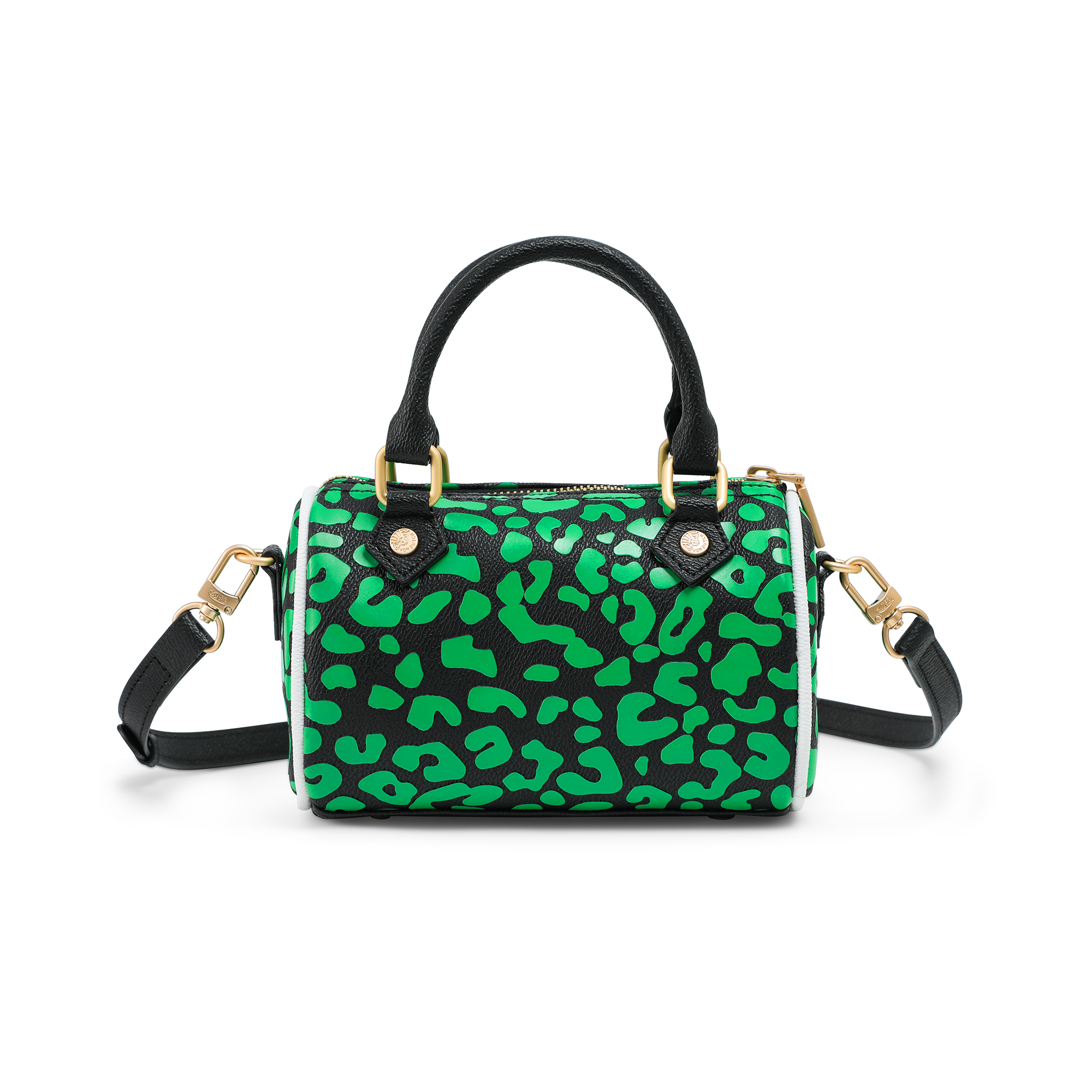 Von Dutch Hanna Bag - Lime Green Cheetah - Image 6
