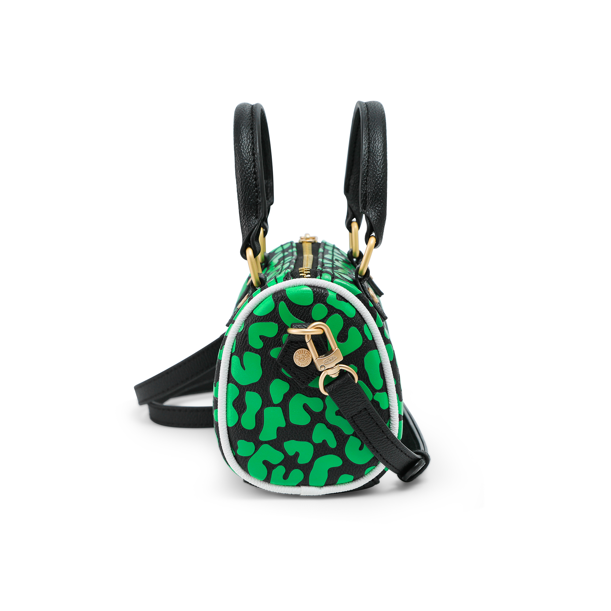 Von Dutch Hanna Bag - Lime Green Cheetah - Image 8