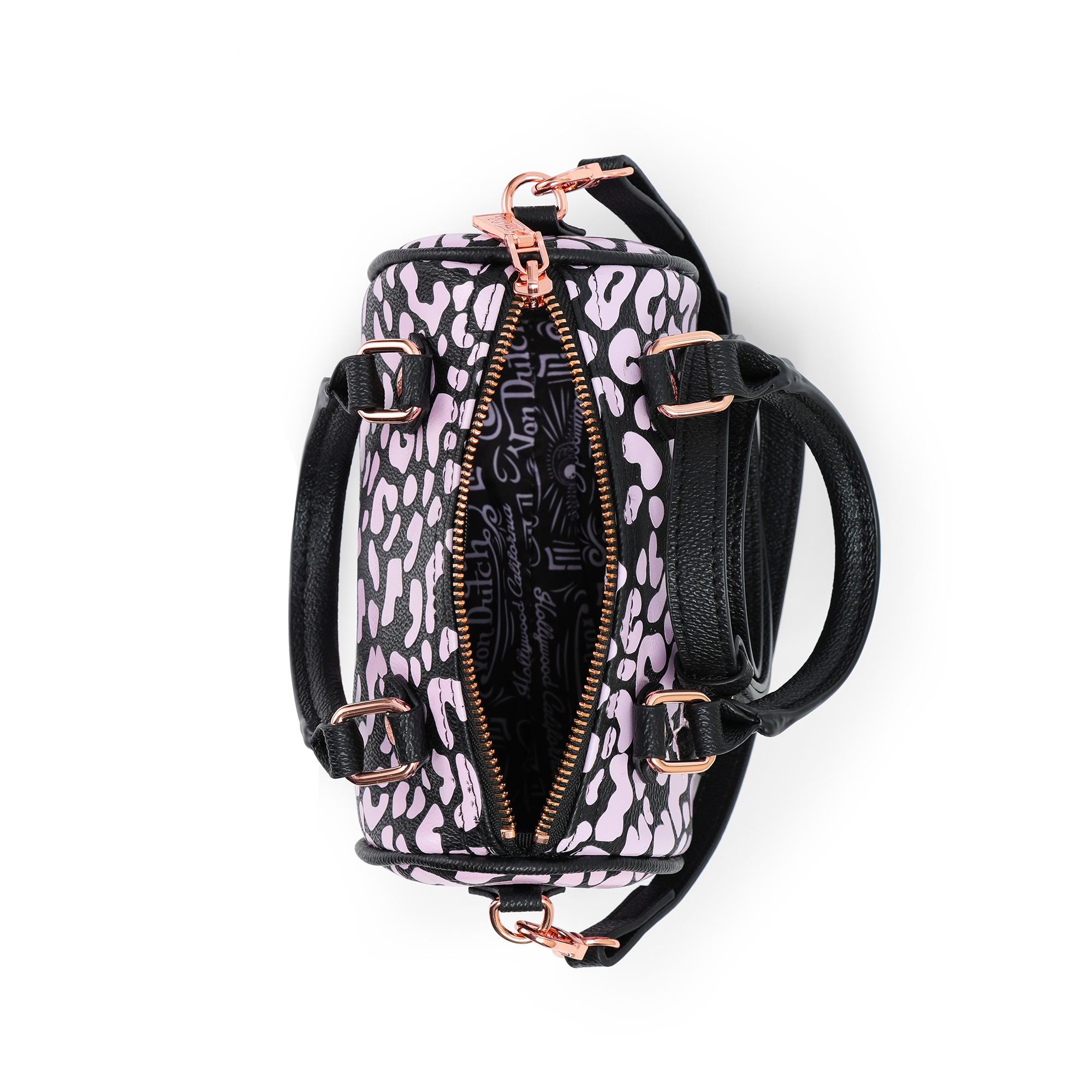 Von Dutch Hanna Bag - Light Pink Cheetah - Image 6