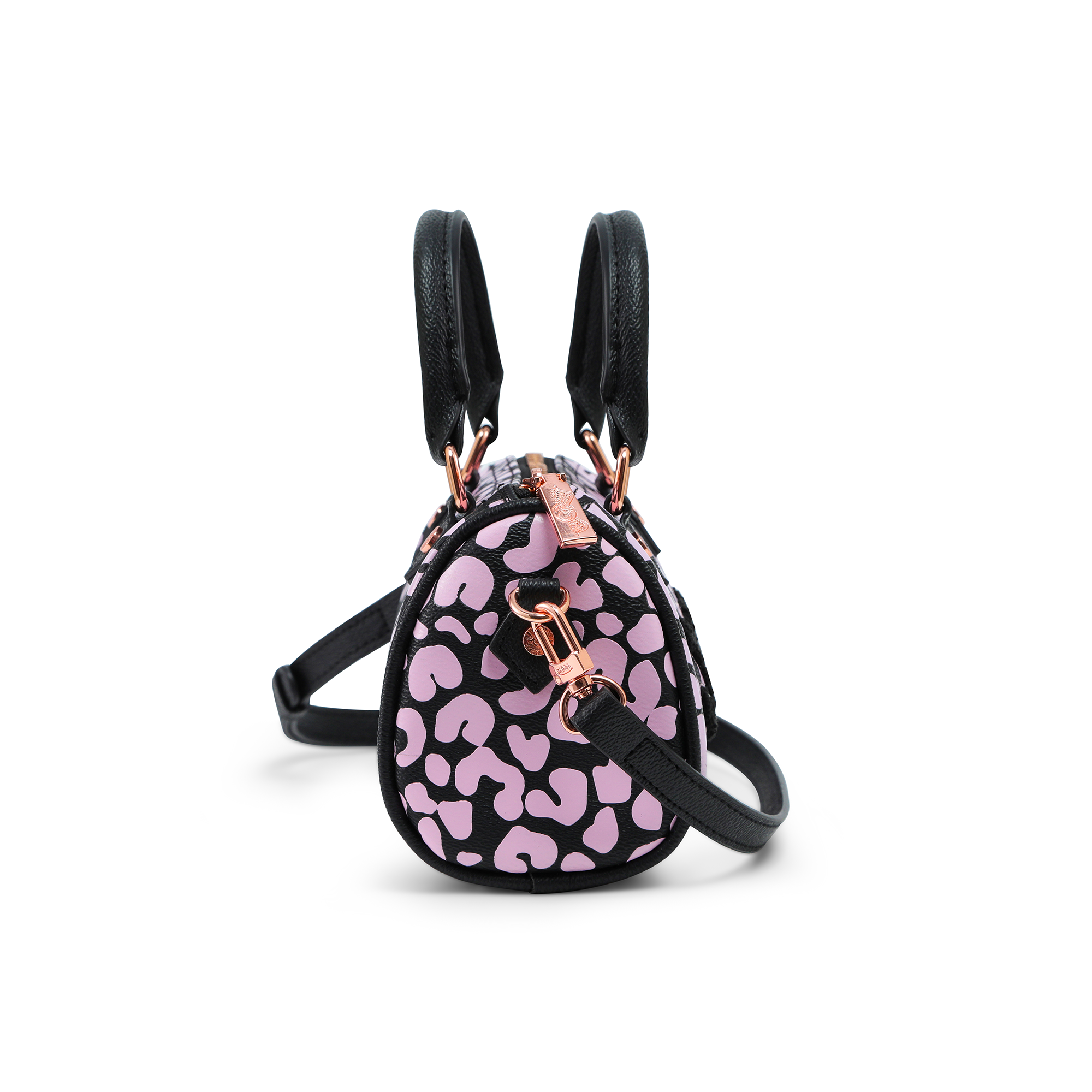Von Dutch Hanna Bag - Light Pink Cheetah - Image 5