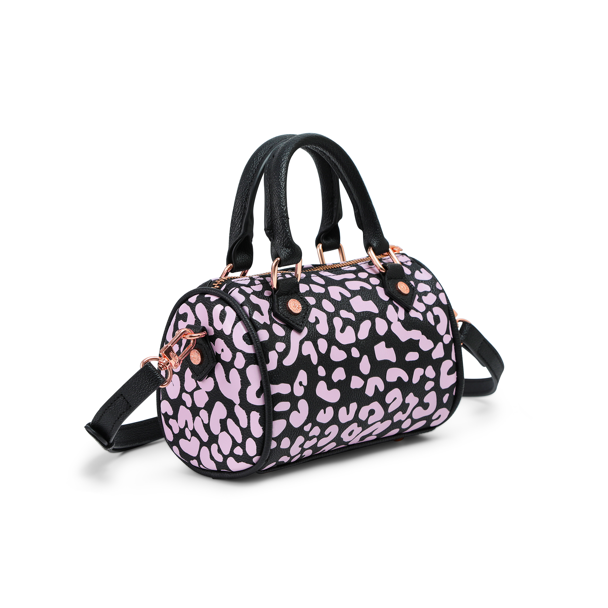 Von Dutch Hanna Bag - Light Pink Cheetah - Image 3