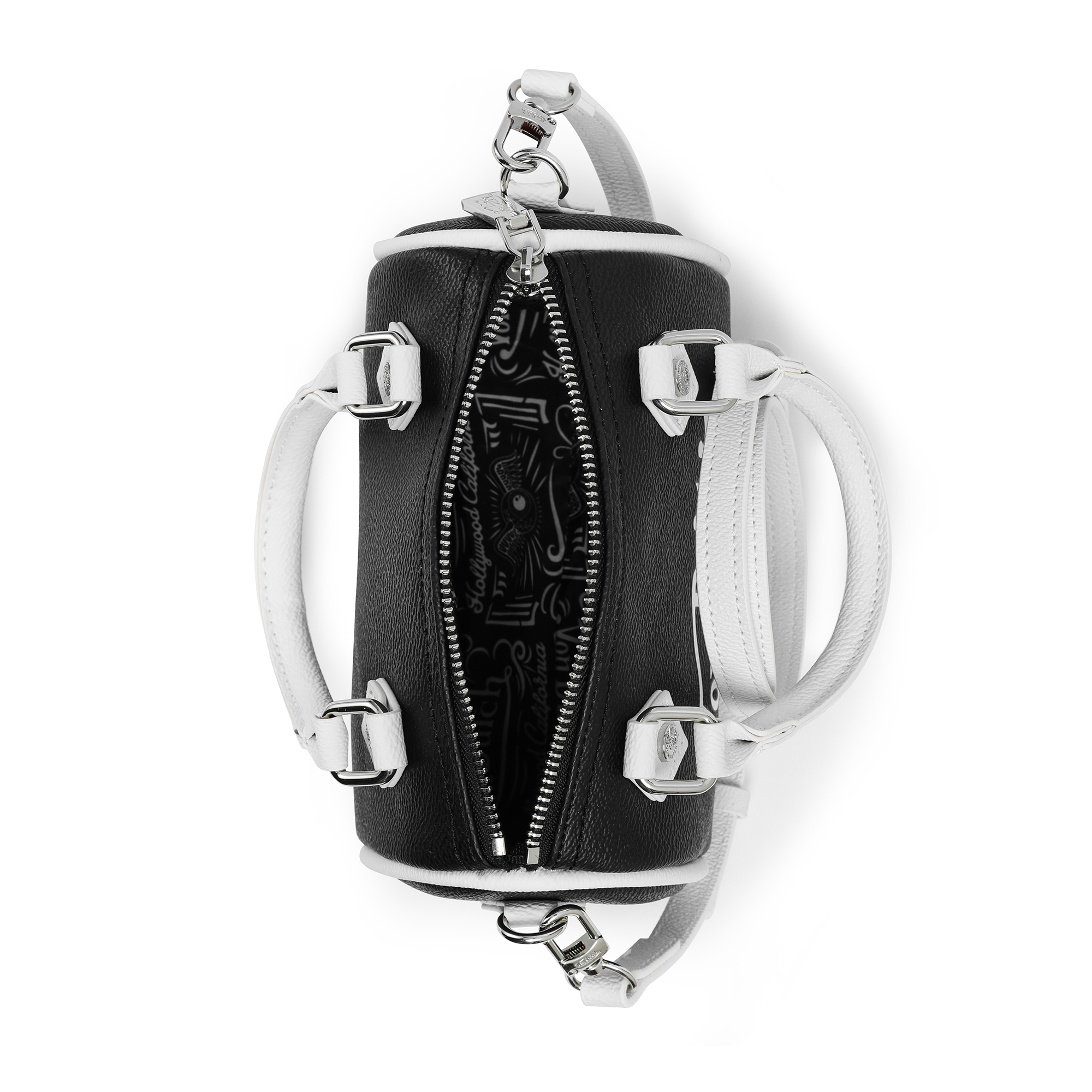 Von Dutch Core Hanna Bag - Black & White - Image 4