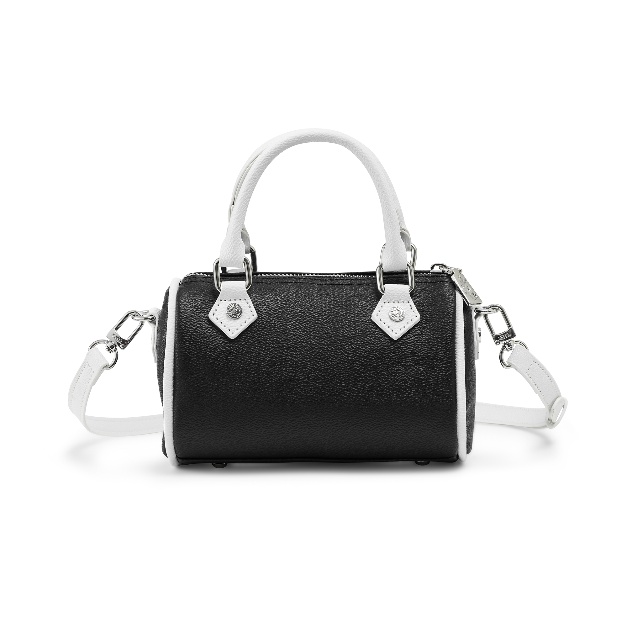 Von Dutch Core Hanna Bag - Black & White - Image 6