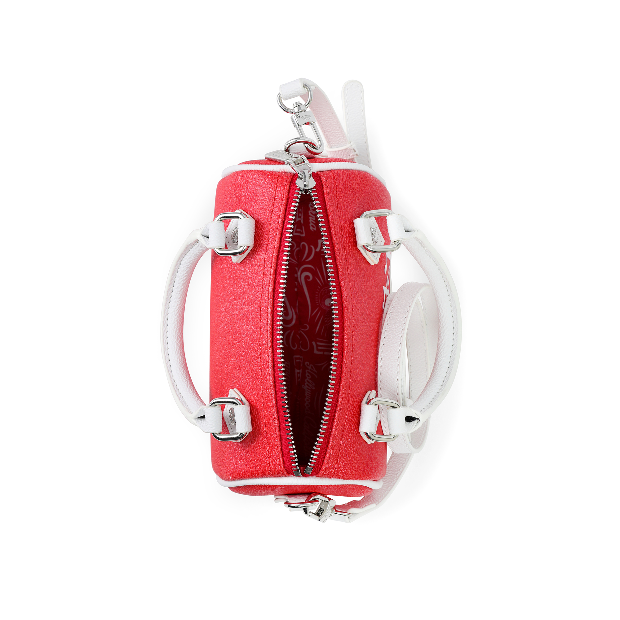 Von Dutch Core Hanna Bag - Red & White - Image 4