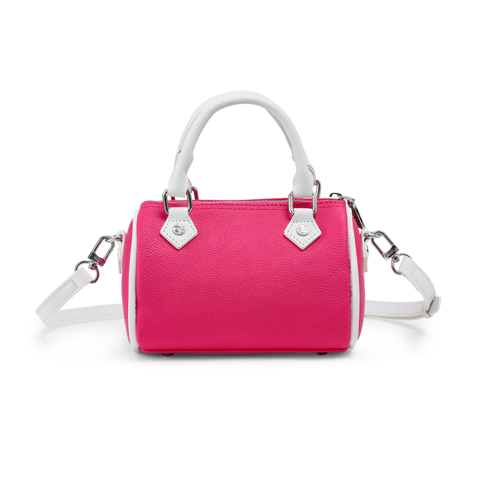 Von Dutch Core Hanna Bag - Hot Pink & White - Image 6