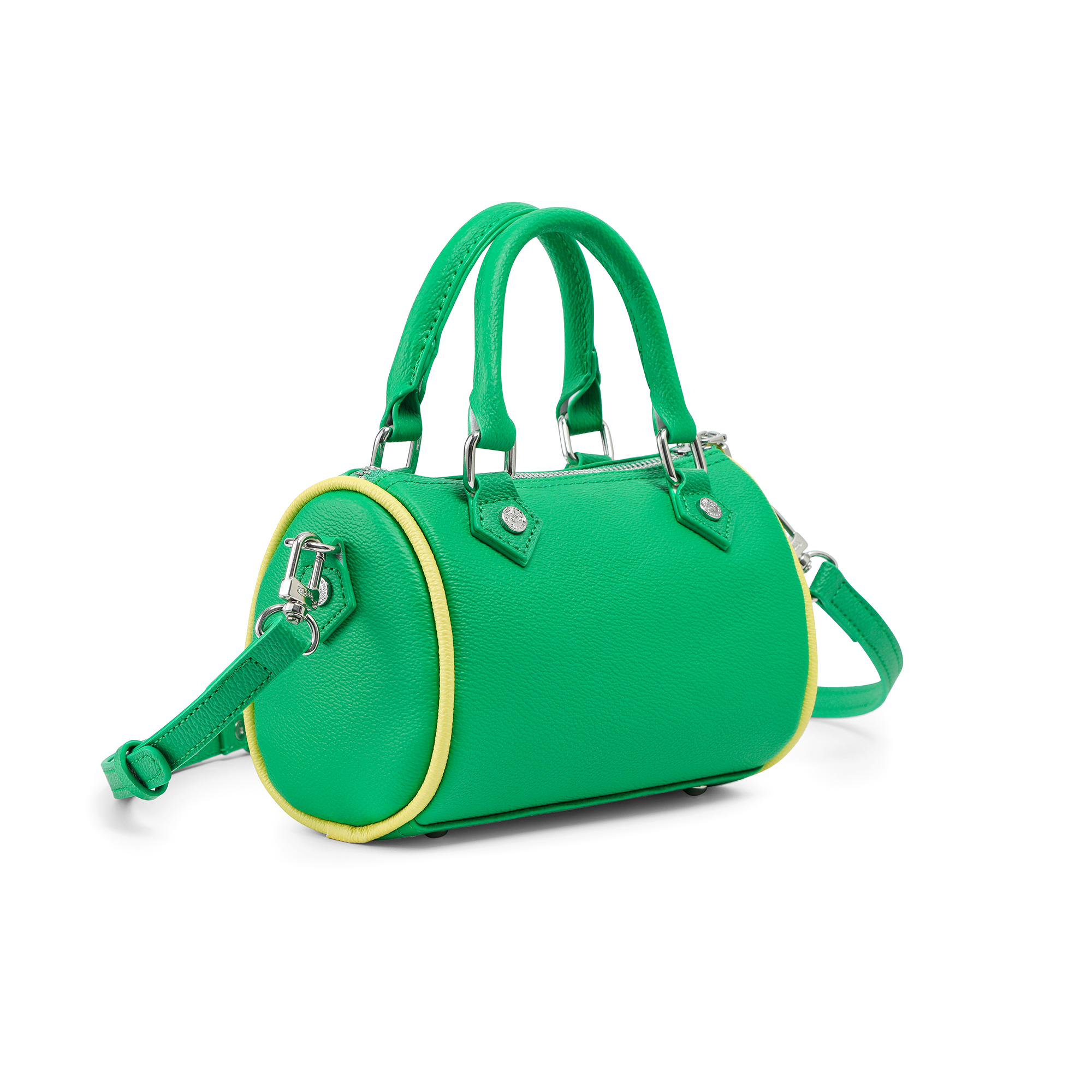 Von Dutch Core Hanna Bag - Green & Yellow - Image 7