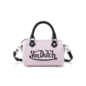 Von Dutch Core Hanna Bag - Baby Pink & Black