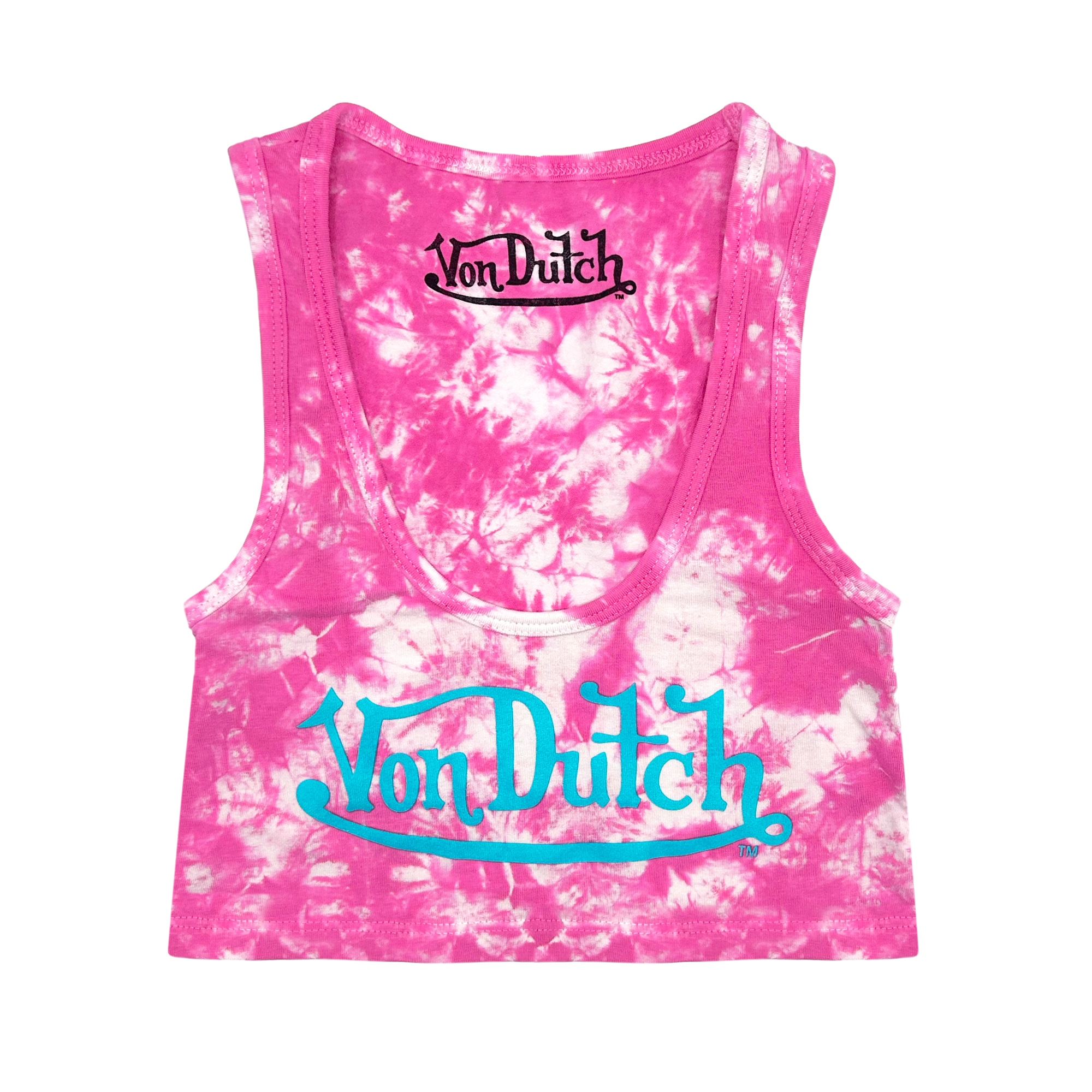 Von Dutch Classic Women's Tie-Dye Crop Tank - Image 5
