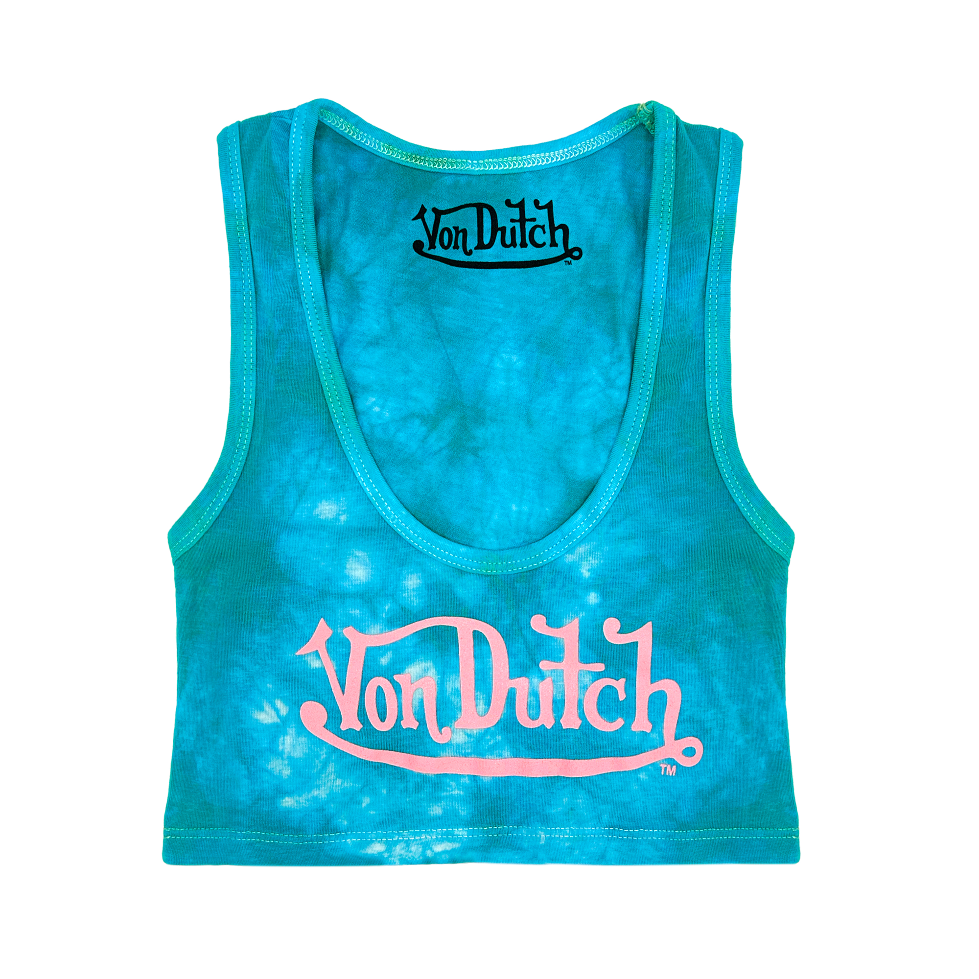 Von Dutch Classic Women's Tie-Dye Crop Tank - Image 6