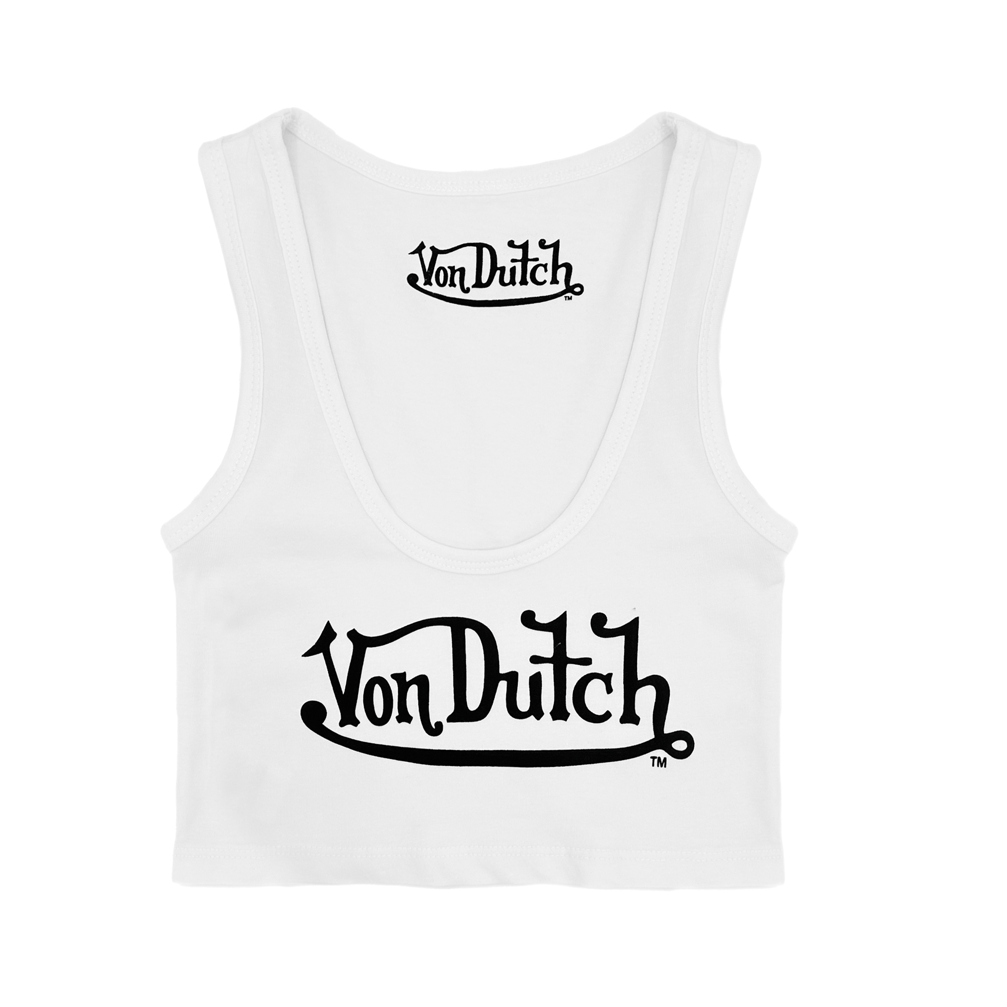 Von Dutch Classic Women's Crop Tank - Image 3