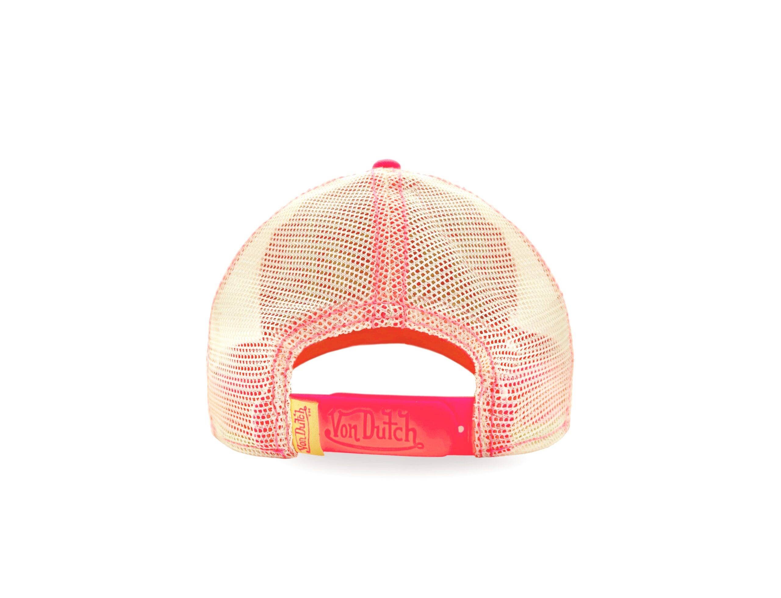 Von Dutch Pink & Grey Classic Trucker Hat - Image 4