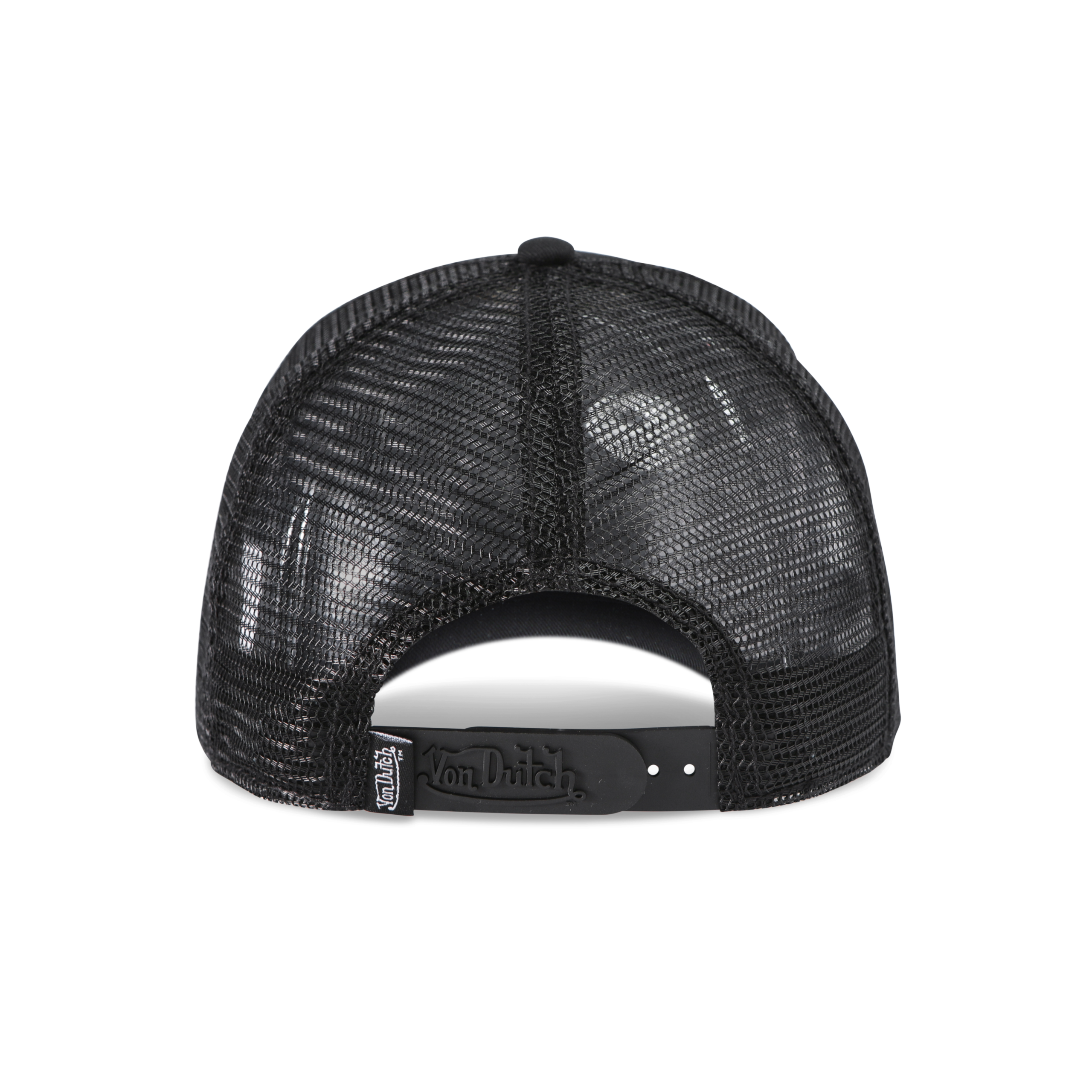 Von Dutch Foam Chopper Trucker Hat - Black & Red - Image 4
