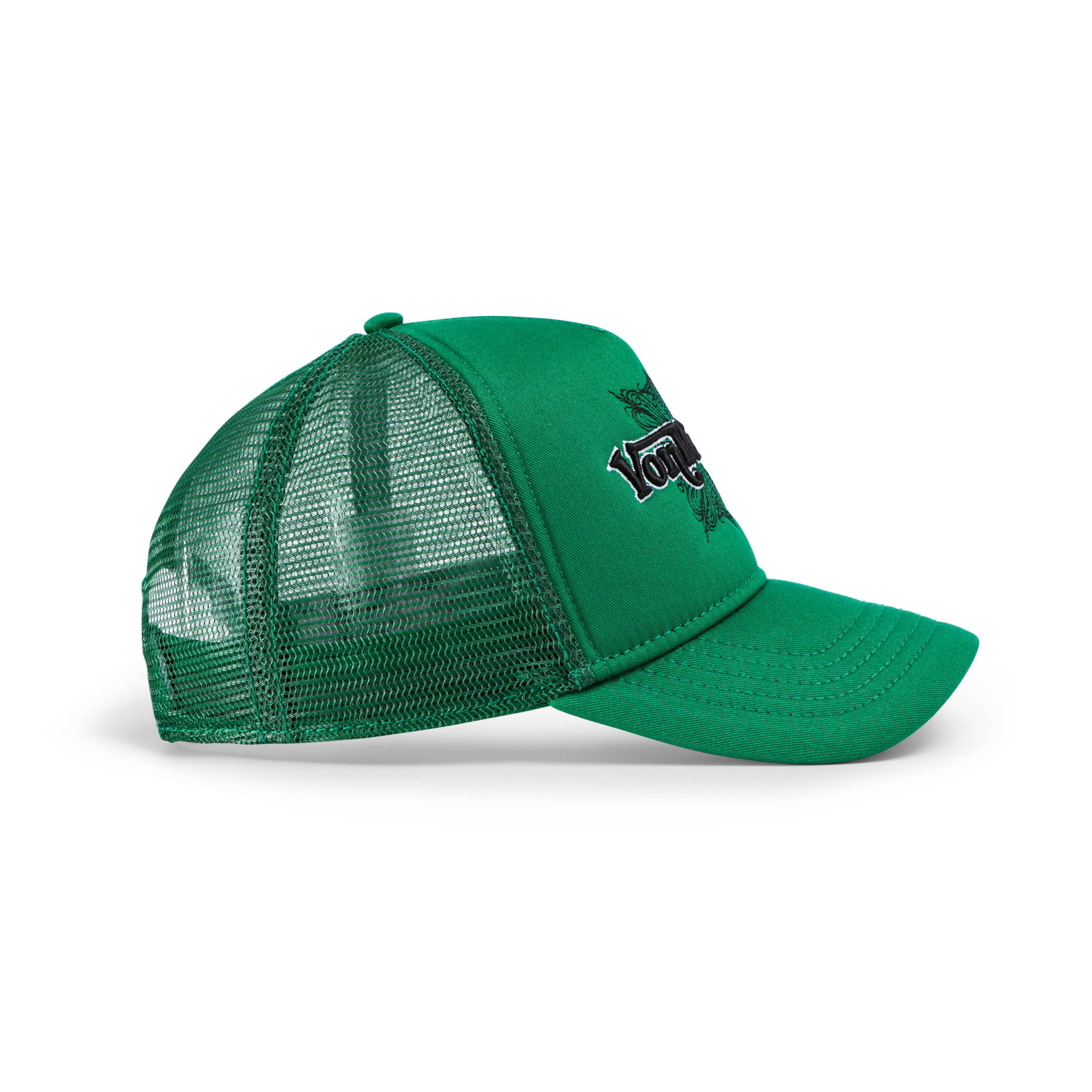 Von Dutch Foam Chopper Trucker Hat - Forest Green - Image 3