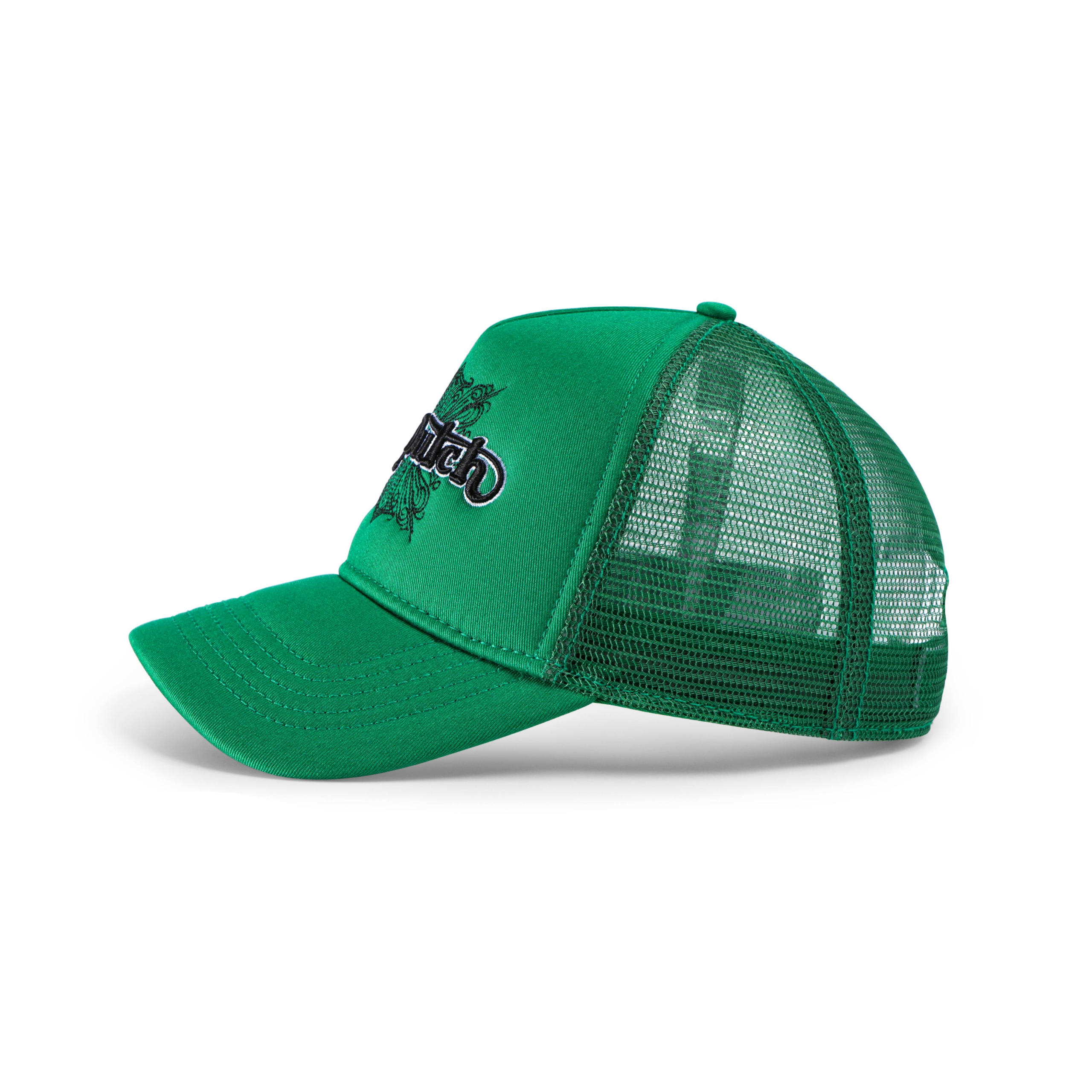 Von Dutch Foam Chopper Trucker Hat - Forest Green - Image 2