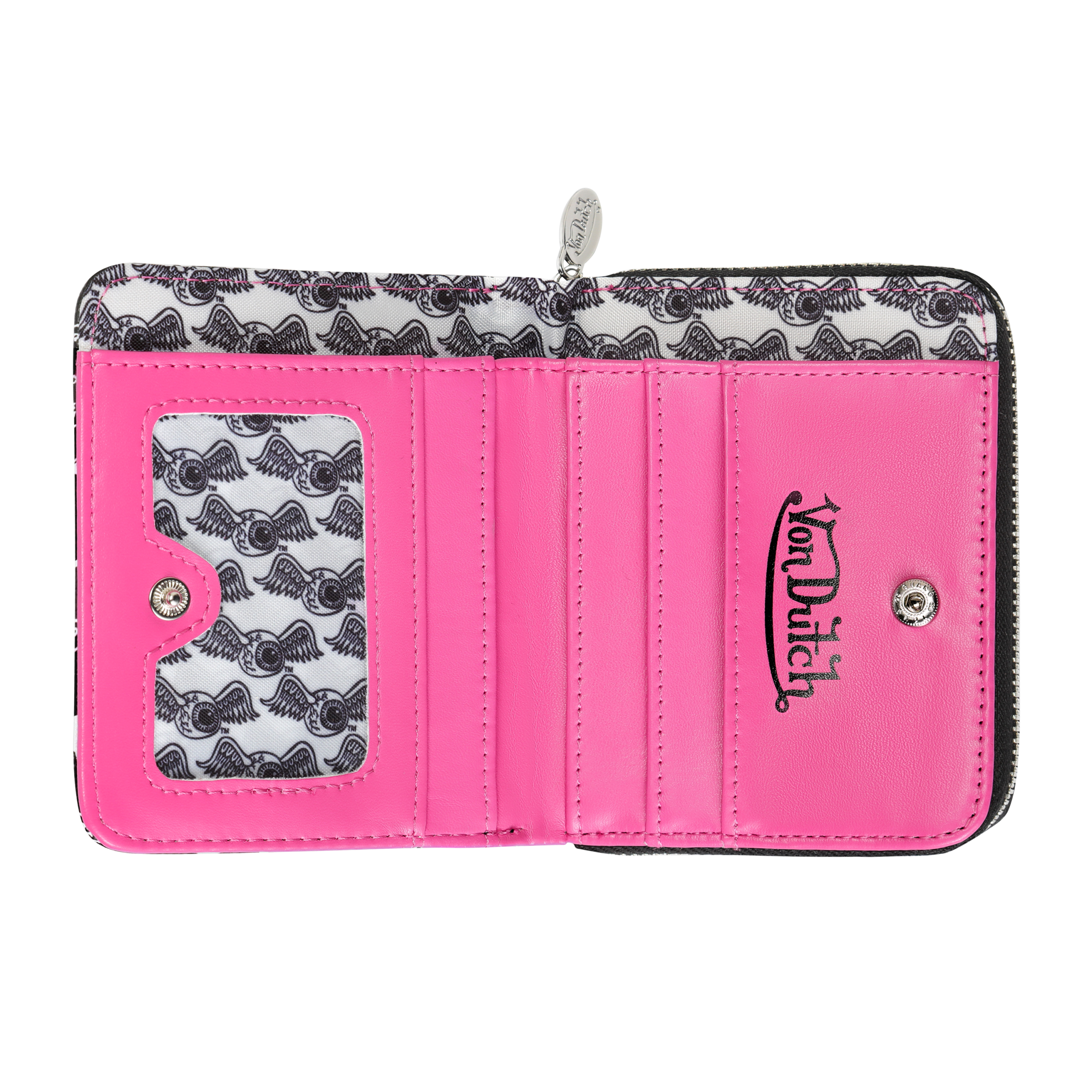 Logo Stamps Zip-Up Wallet - Image 3