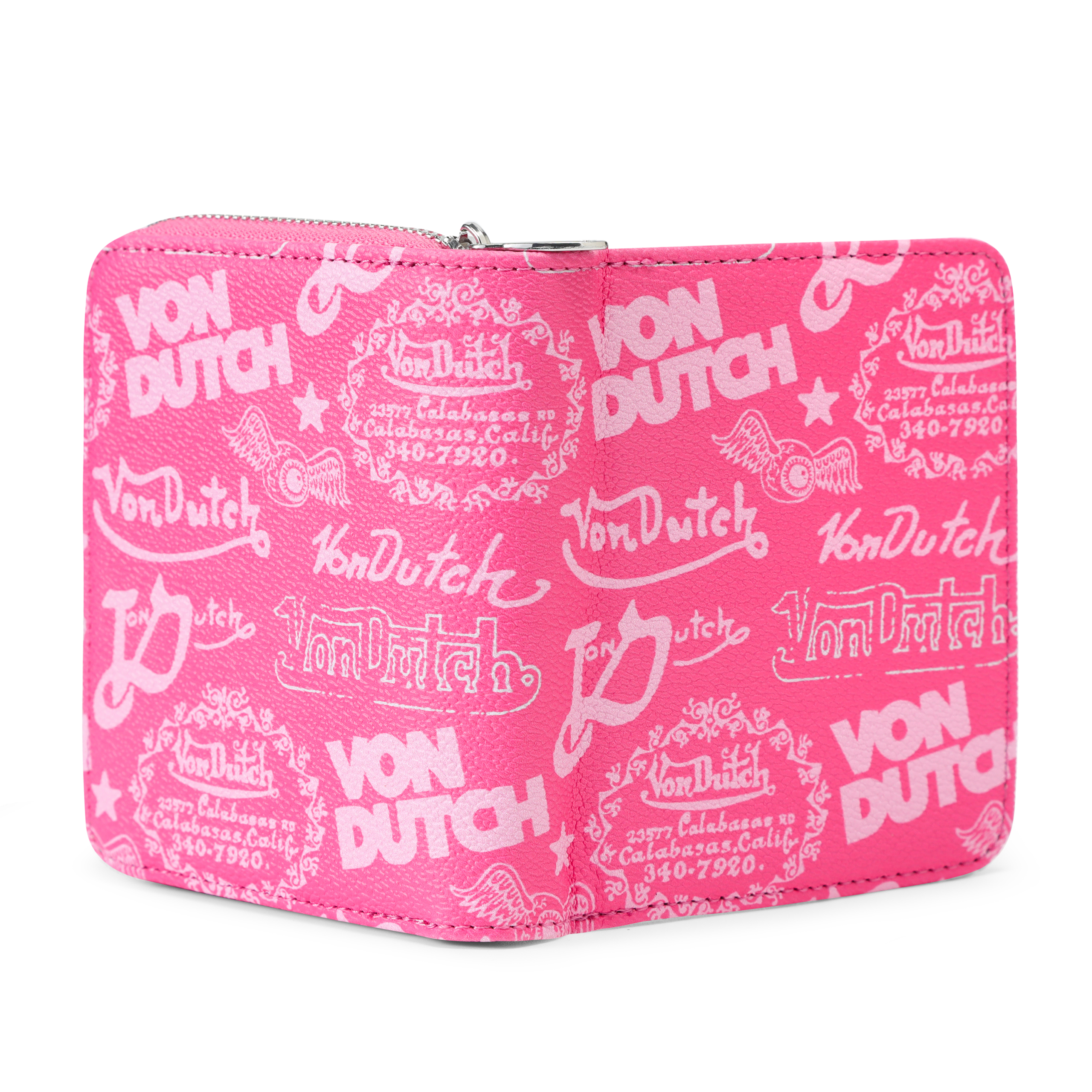 Logo Stamps Zip-Up Wallet - Image 6