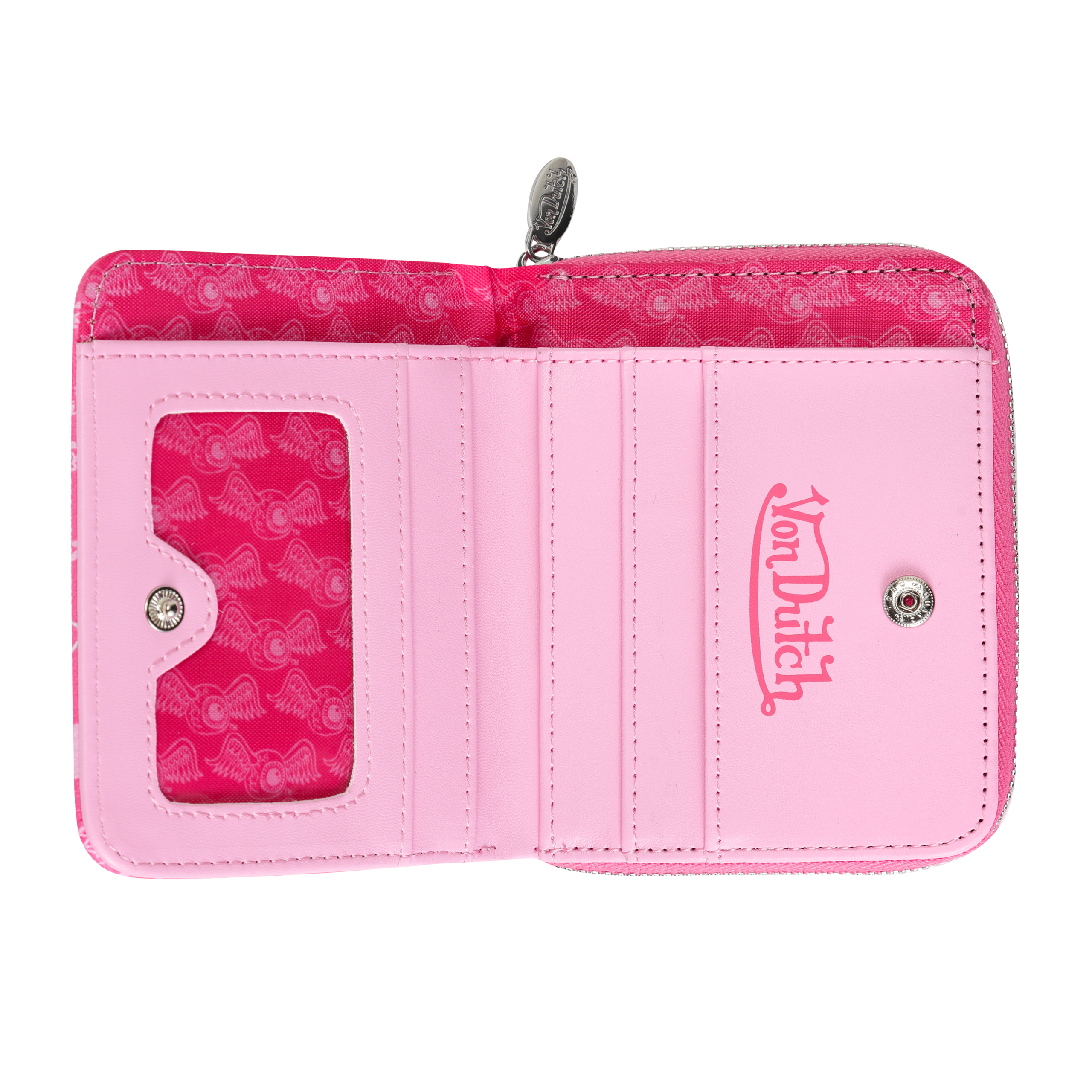 Logo Stamps Zip-Up Wallet - Image 4