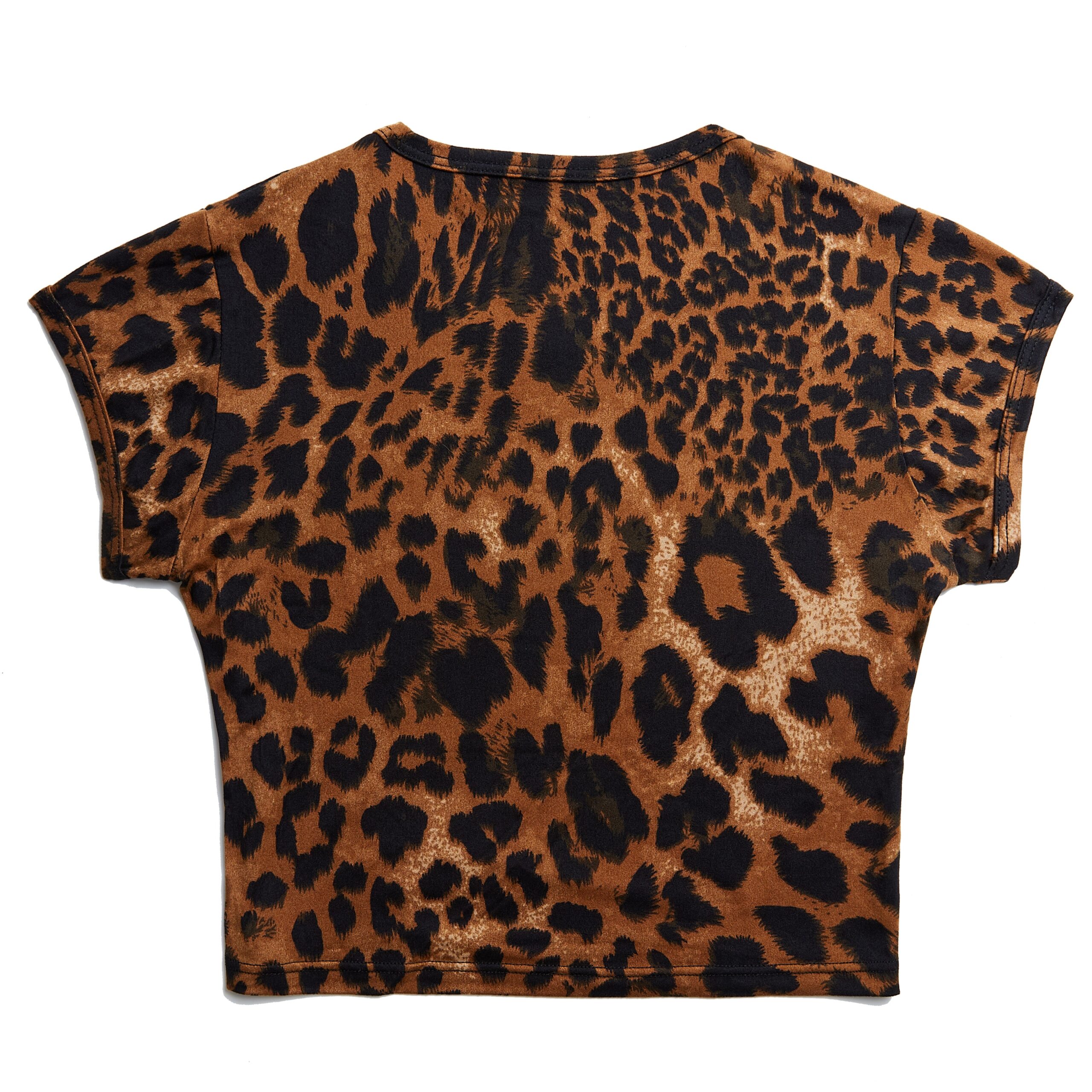 Von Dutch Cheetah Chopper Cross Baby Tee - Image 2