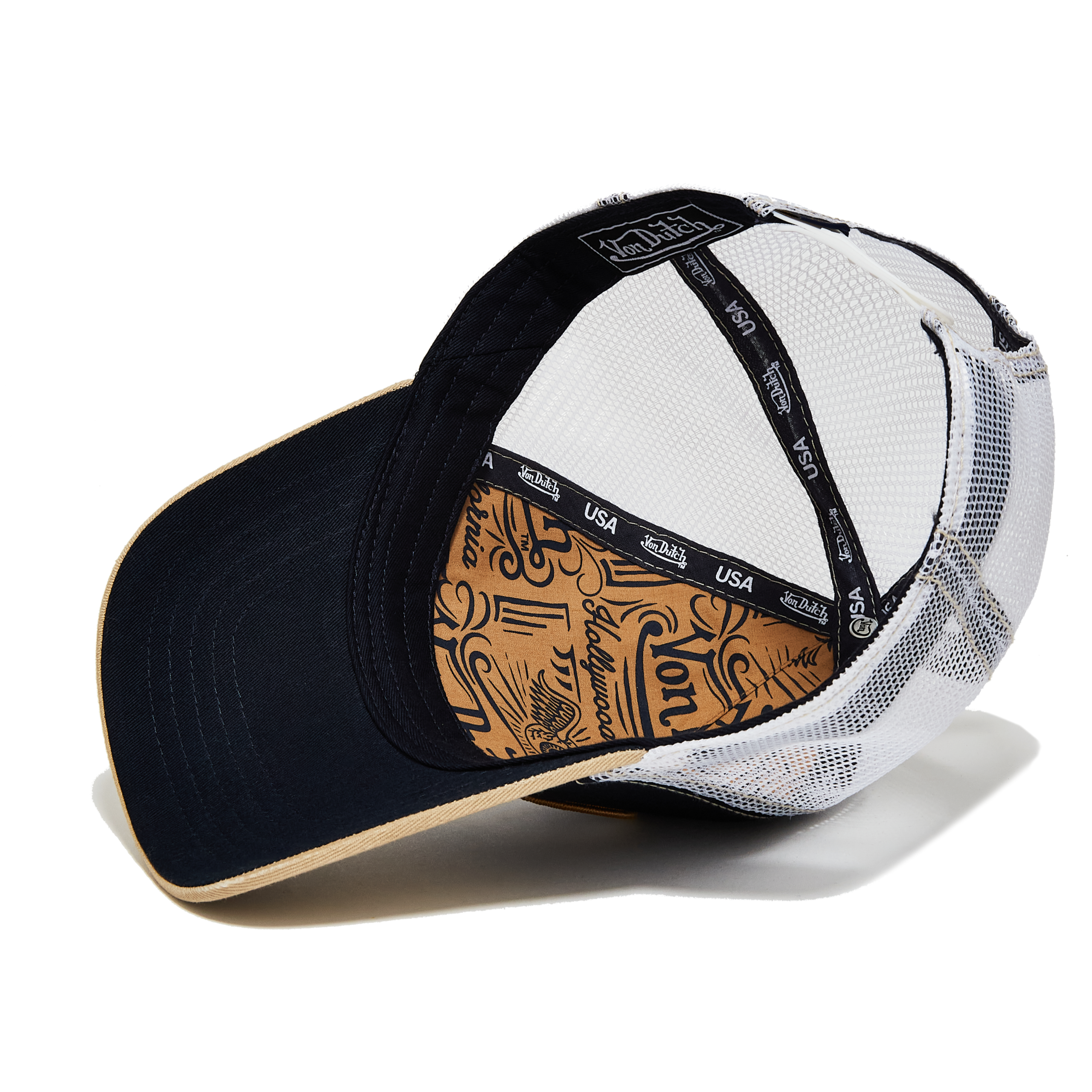Von Dutch Navy with Tan Trucker Hat - Image 4