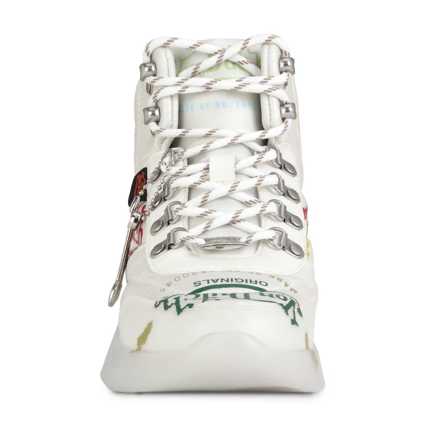 Von Dutch Women's White Puffer Shoe - Image 3