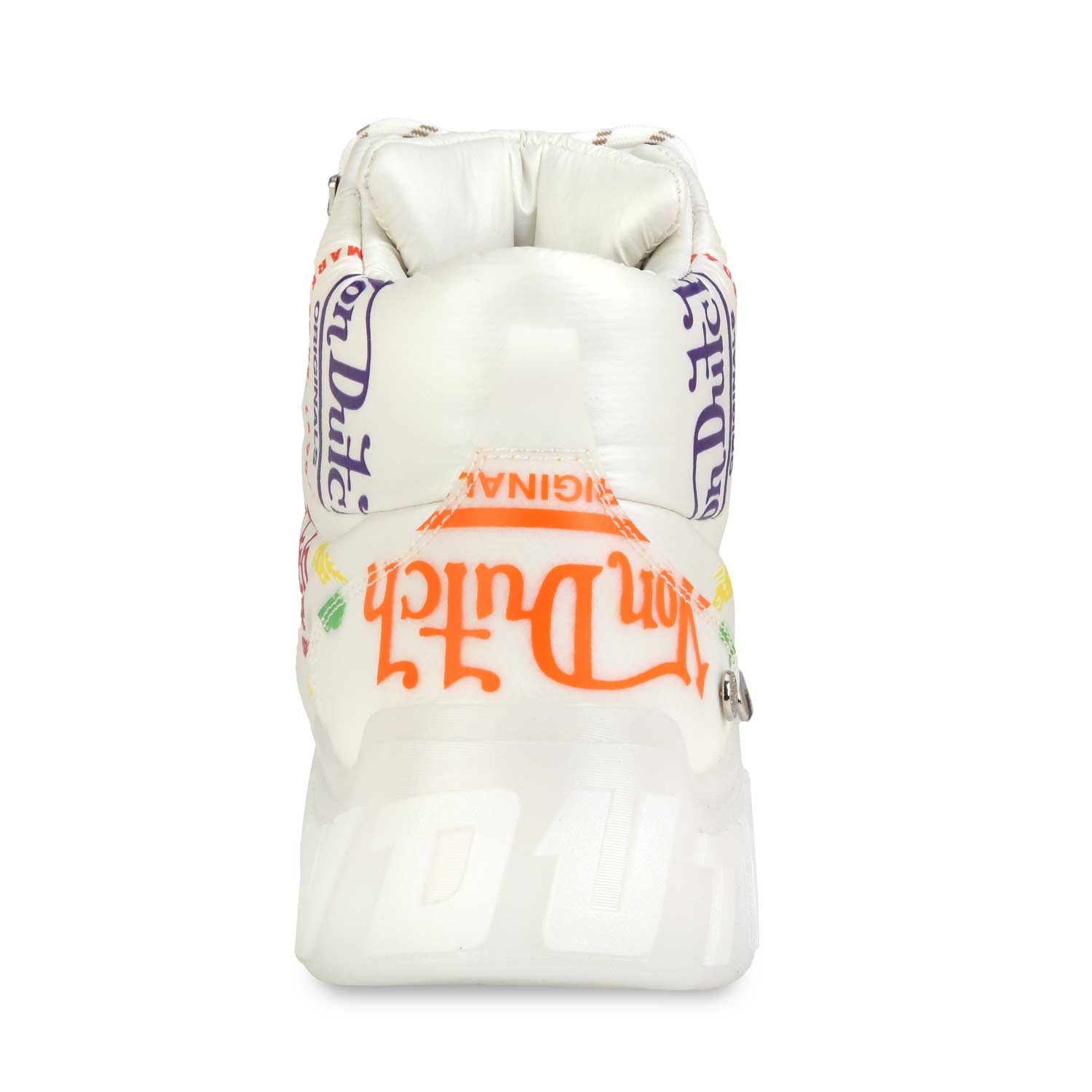 Von Dutch Women's White Puffer Shoe - Image 5