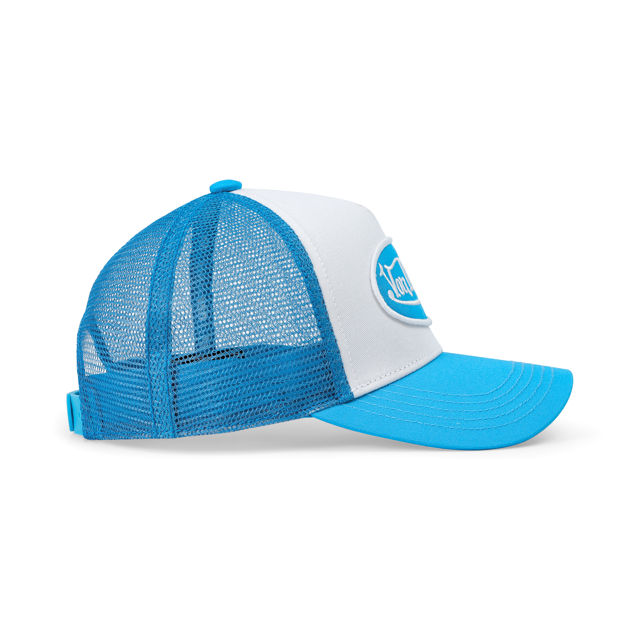 Von Dutch Kids Classic Trucker Hat - Blue & White - Image 5