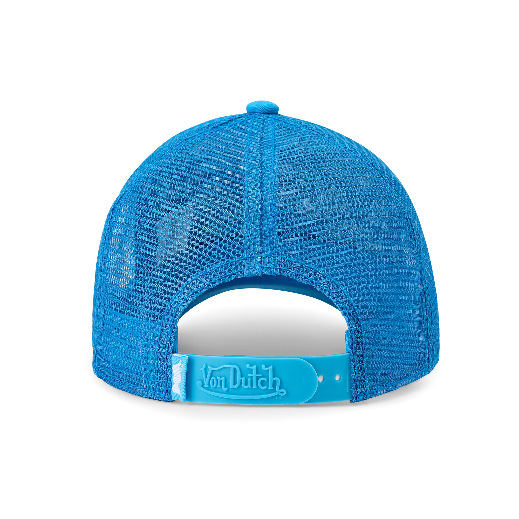 Von Dutch Kids Classic Trucker Hat - Blue & White - Image 6