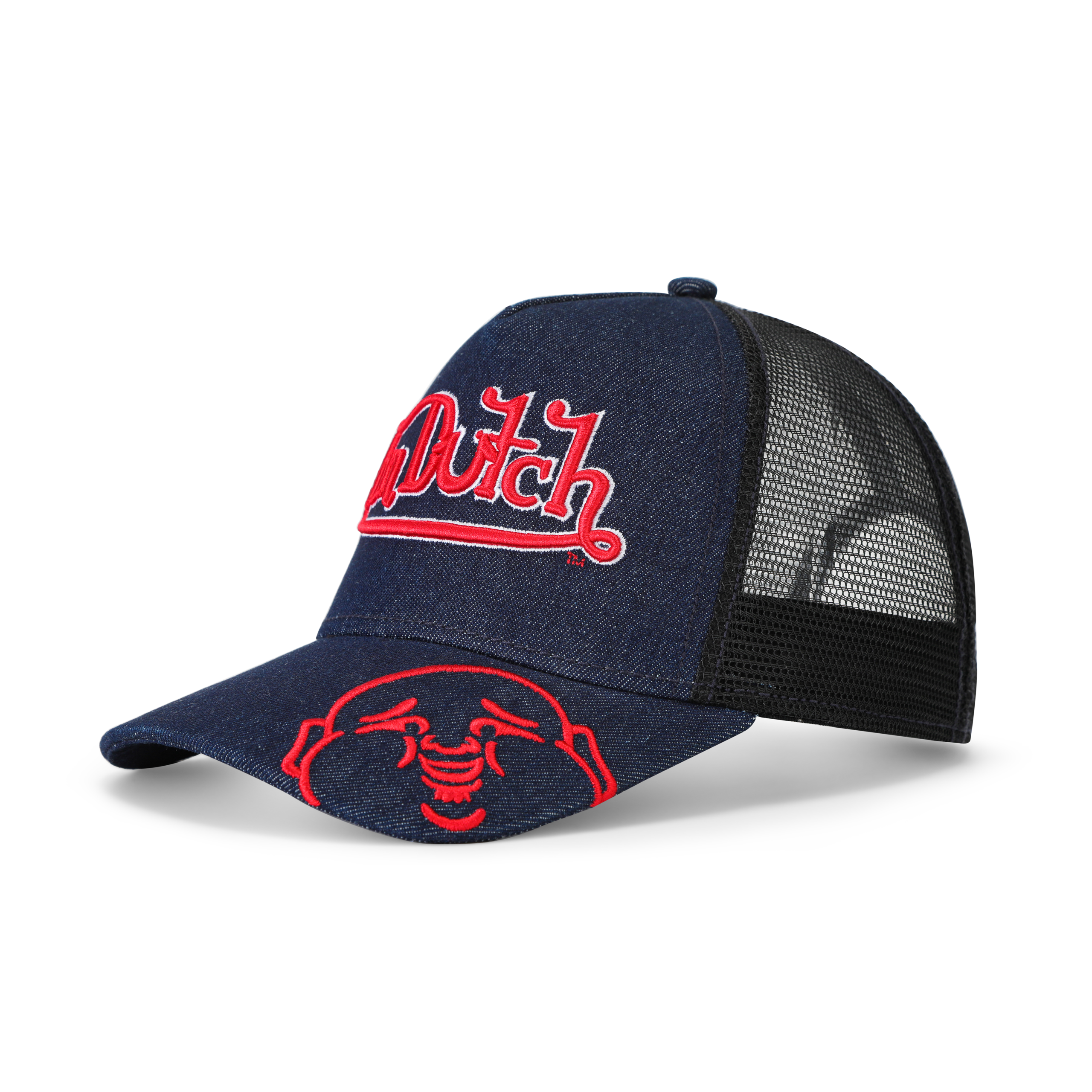 Von Dutch x True Religion Denim Trucker Hat - Image 3