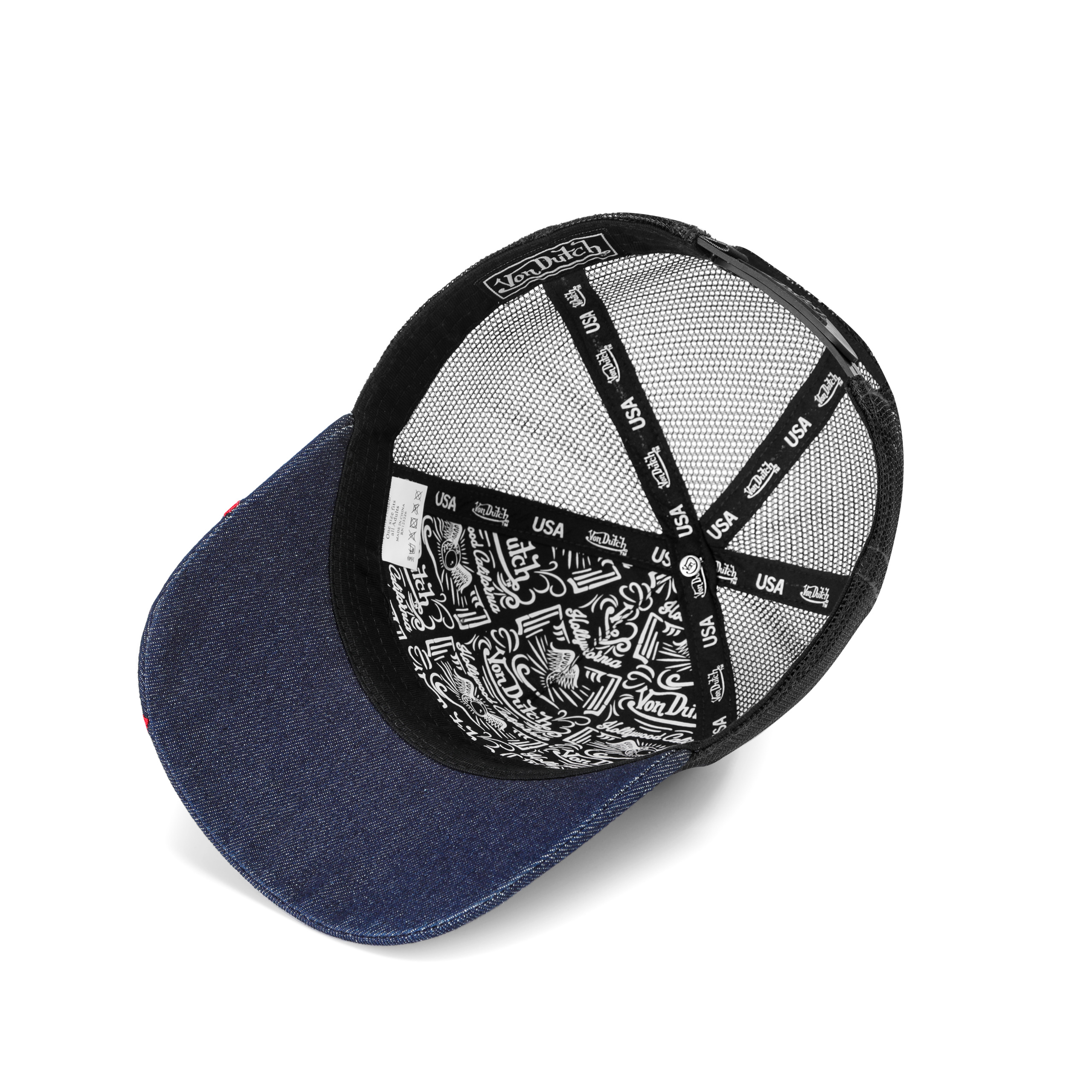 Von Dutch x True Religion Denim Trucker Hat - Image 4