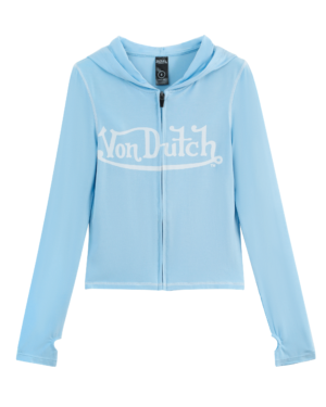YOGA TOP - SKY BLUE