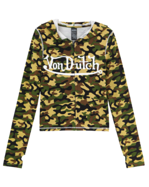 YOGA TOP - CAMO